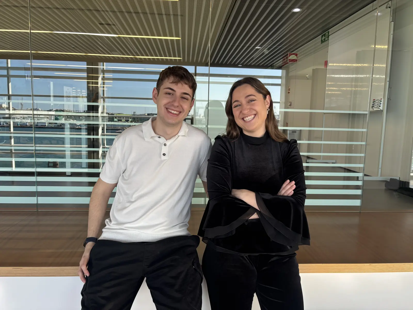 Eneka Iribarren i Pol Vallverdú, fundadors de Nexi Health